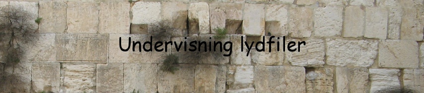 Undervisning lyd